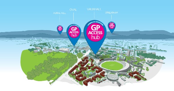 Gp access hubs logo